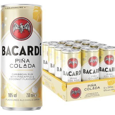 12x 250ml BACARDI Piña Colada für 25,64€ (statt 34€) 12x 250ml BACARDI Piña Colada für 25,64€ (statt 34€)