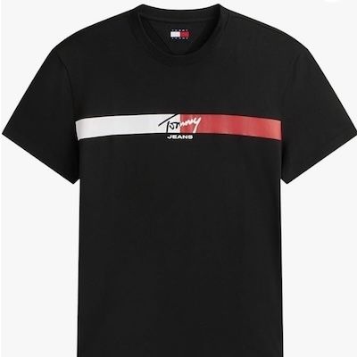 👕 Tommy Hilfiger Regular Fit Signature Stripe T-Shirt für 18,13€ (statt 27€)