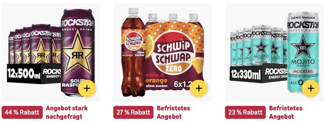 🤯⚡️Amazon: TOP Preise auf Energy Drinks z.B. Rockstar Energy Strawberry Lime Zero ab 9€ (statt 18€) 🤯⚡️Amazon: TOP Preise auf Energy Drinks z.B. Rockstar Energy Strawberry Lime Zero ab 9€ (statt 18€)