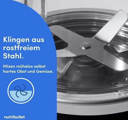 đ nutribullet Original 600 elektrischer Mixer fĂŒr 49,90⏠(statt 70âŹ) đ nutribullet Original 600 elektrischer Mixer fĂŒr 49,90⏠(statt 70âŹ)