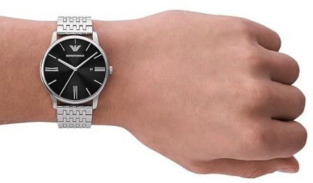 ⌚ Emporio Armani Herren-Quarzuhr Edelstahl 42mm mit Datum 🧨 für 84,09€ (statt 185€) ⌚ Emporio Armani Herren Quarzuhr Edelstahl 42mm mit Datum 🧨 für 84,09€ (statt 185€)