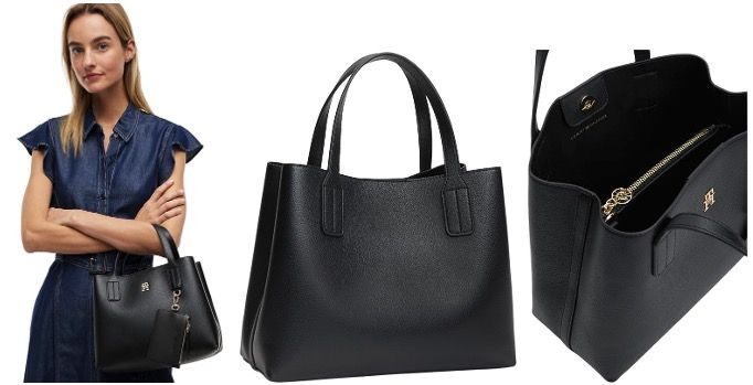 đ Tommy Hilfiger Schultertasche Icon Mini Satchel in Schwarz âĄď¸ fĂźr 71,29⏠(statt 102âŹ) đ Tommy Hilfiger Schultertasche Icon Mini Satchel in Schwarz âĄď¸ fĂźr 71,29⏠(statt 102âŹ)