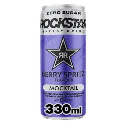 ⚡️🫐 12x 330ml Rockstar Energy Drink Mocktail Berry Sprit Zero Sugar für 10€ (statt 14€) ⚡️🫐 12x 330ml Rockstar Energy Drink Mocktail Berry Sprit Zero Sugar für 10€ (statt 14€)