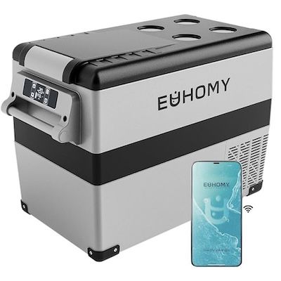 🥶 EUHOMY Kompressor Kühlbox mit 40L & -20℃ bis +20℃ für 169,99€ (statt 190€)