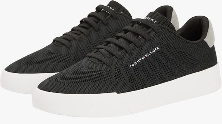 🤯👟 Tommy Hilfiger Herren Th Court Knit Low Top Sneaker ab 49€ (statt 69€)