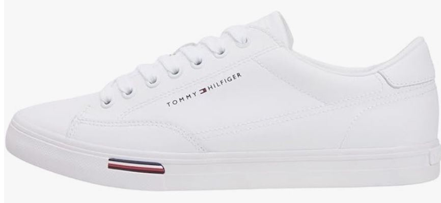 🤯⚪️👟 Tommy Hilfiger Vulc Core RWB Long Lace Herren Sneaker für 44,76€ (statt 70€)