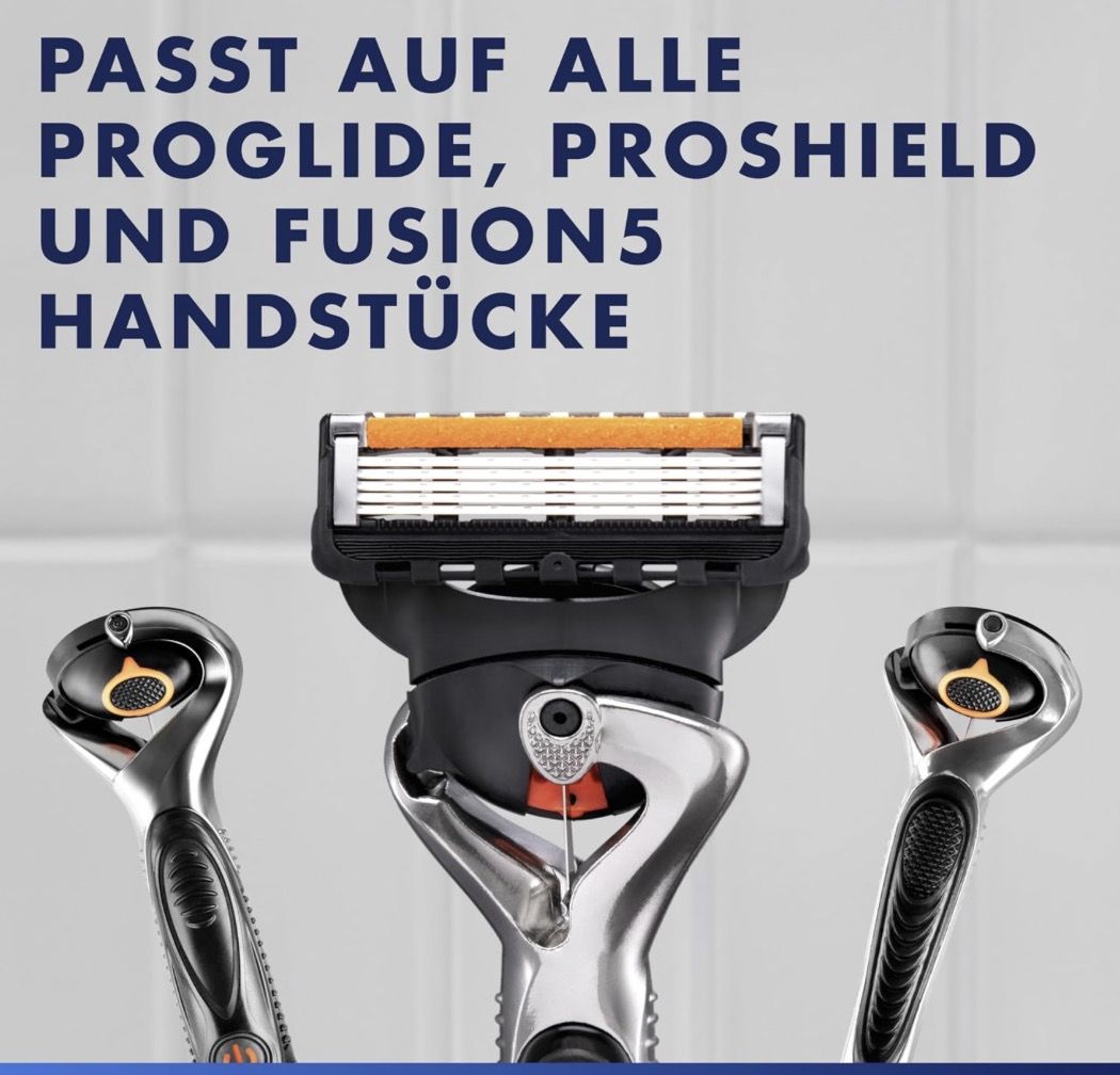 12x Gillette Proglide Herren Rasierklingen für 36,54€ (statt 45€) 12x Gillette Proglide Herren Rasierklingen für 36,54€ (statt 45€)