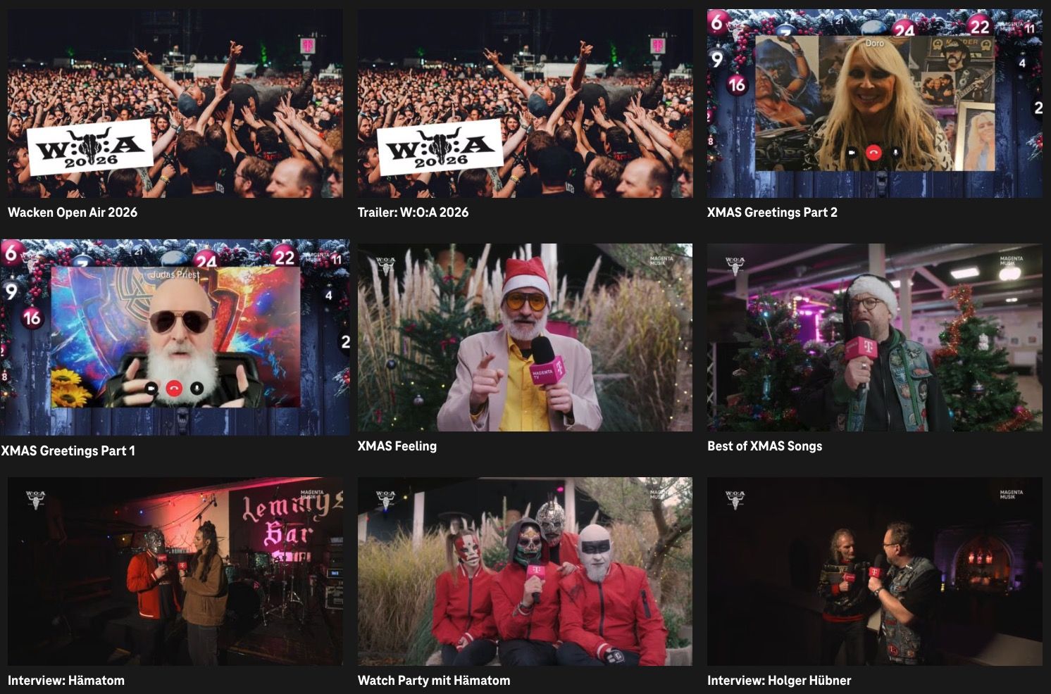🎶 Wacken: Telekom Unlimited Datenvolumen über Magenta Moments ➡️ 4 Tage kostenlos (statt 40€) 🎶 Wacken: Telekom Unlimited Datenvolumen über Magenta Moments ➡️ 4 Tage kostenlos (statt 40€)
