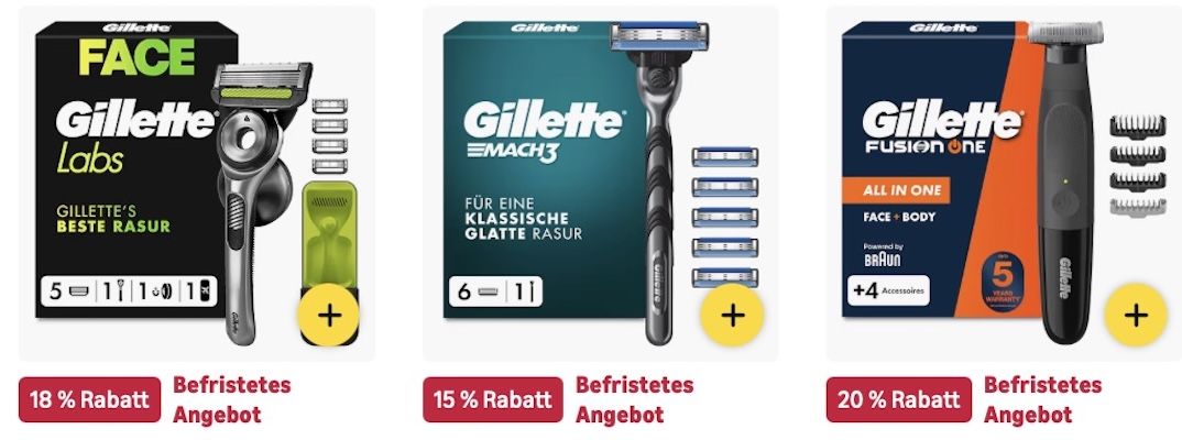 🔝🤑🪒 Amazon: Gillette Sale 👉🏻 Body & Intimate Rasierer + 5 Klingen für 30€ (statt 35€) 🔝🤑🪒 Amazon: Gillette Sale 👉🏻 Body & Intimate Rasierer + 5 Klingen für 30€ (statt 35€)