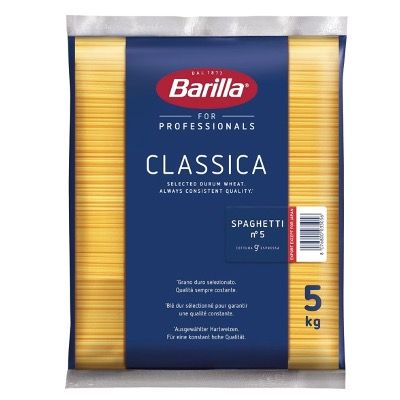 🍝 Barilla Spaghetti Nr. 5 im 5kg Vorratsbeutel 🇮🇹 für 8,91€ (statt 18€) ➡️ nur 1,78€ pro Kilo
