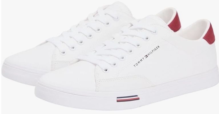 ⚪️👟 Tommy Hilfiger Herren Vulc Core RWB Long Lace CVS Sneaker ab 44,99€ (statt 56€) ⚪️👟 Tommy Hilfiger Herren Vulc Core RWB Long Lace CVS Sneaker ab 44,99€ (statt 56€)