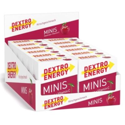 🧠 12er Pack Dextro Energy Minis Kirsche + Vitamin C ab 9,97€ (statt 14€) 🧠 12er Pack Dextro Energy Minis Kirsche + Vitamin C ab 9,97€ (statt 14€)