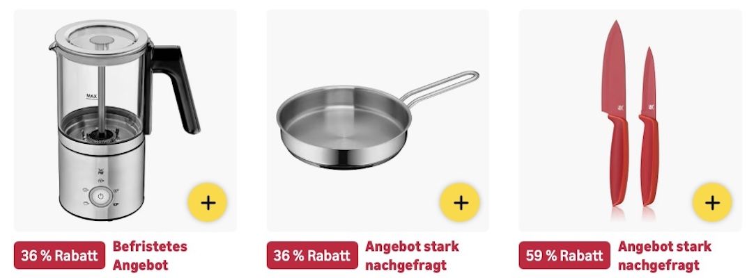 👨‍🍳 Amazon: WMF Mega Sale z.B. Avantgarde Küchenmaschine für 999€ (statt 1.299€)