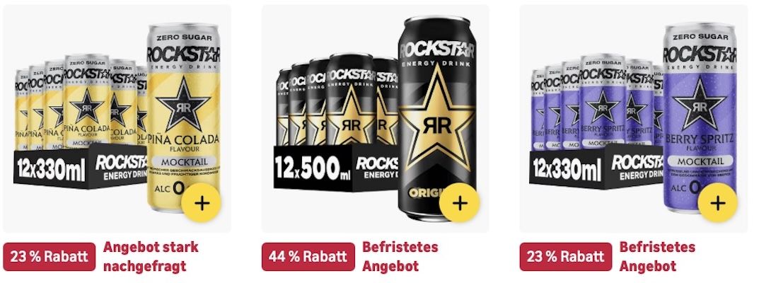 🤯⚡️Amazon: TOP Preise auf Energy Drinks z.B. 24x Red Bull Energy 250ml ab 23€ (statt 36€) 🤯⚡️Amazon: TOP Preise auf Energy Drinks z.B. 24x Red Bull Energy 250ml ab 23€ (statt 36€)