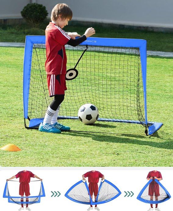⚽🥅 2x SONGMICS faltbare Fußballtore (90 x 120 x 90) für Kinder für 23,99€ (statt 32€)