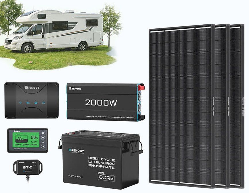 ⚡️ Renogy: 10% Extra-Rabatt z.B. 3,84kWh Solaranlage mit Wechselrichter & mehr für 1.281€ (statt 2.000€) ⚡️ Renogy: 10% Extra Rabatt z.B. 3,84kWh Solaranlage mit Wechselrichter & mehr für 1.281€ (statt 2.000€)