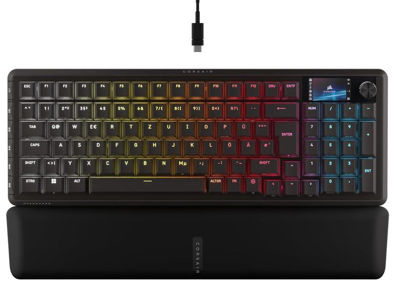 ⌨️ Corsair Vanguard 96 Kabelgebundene Mechanische Gaming Tastatur für 129,99€ (statt 180€)