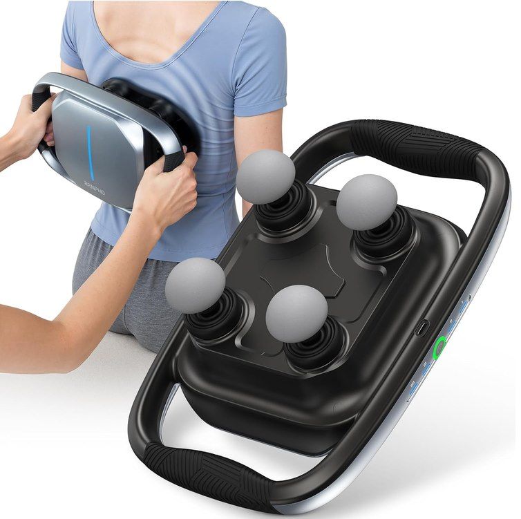 💆‍♂️ RENPHO QUAD 4-Kopf-Tiefenmassagegerät mit 4 Stufen für 49,99€ (statt 80€)