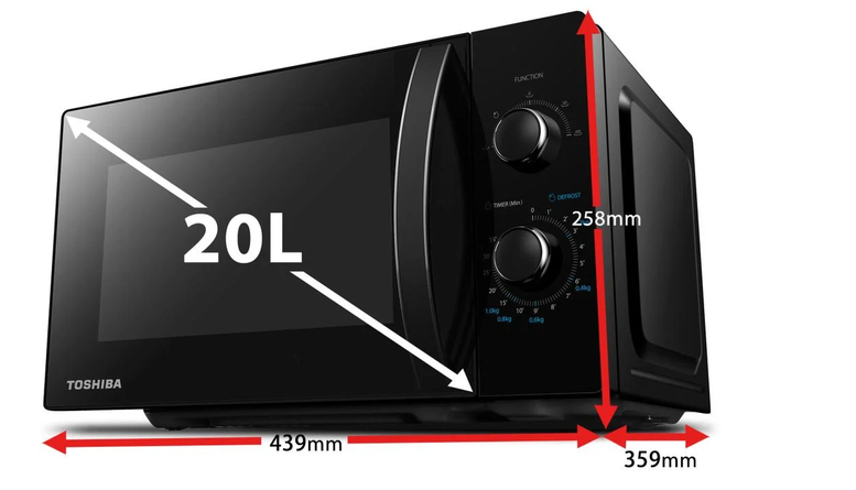 🥩 Toshiba MWP-MM20P Mikrowelle 20L für 55,93€ (statt 71€) 🥩 Toshiba MWP MM20P Mikrowelle 20L für 55,93€ (statt 71€)