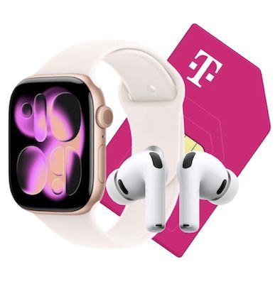 🤯 KRASS! 🍏 Apple Watch 11 GPS & AirPods Pro 3 + Telekom 30GB für 39,95€ + 💰 240€ Bonus