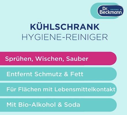 🧽 Dr. Beckmann Kühlschrank Hygiene-Reiniger, 250 ml ab 1,76€ (statt 2,49€) 🧽 Dr. Beckmann Kühlschrank Hygiene Reiniger, 250 ml ab 1,76€ (statt 2,49€)