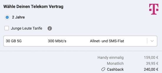 📱 Honor Magic8 Pro (512GB) für 159€ + Telekom MagentaMobil S 30GB für 39,95€ mtl. + 240€ Bonus 📱 Honor Magic8 Pro (512GB) für 159€ + Telekom MagentaMobil S 30GB für 39,95€ mtl. + 240€ Bonus