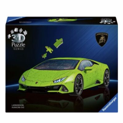 🏎️ Ravensburger 3D Puzzle Lamborghini Huracán EVO (108 Teile) für 11,99€ (statt 18€)
