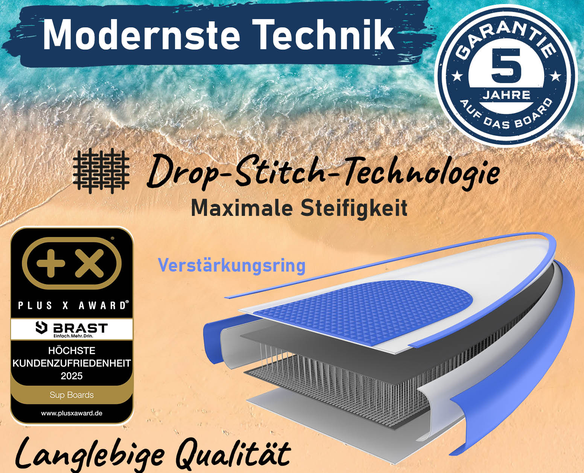 🛥️💥 BRAST Shark SUP Board aufblasbares Stand up Paddle Set 320x81x15cm für 181€ 💥 (statt 230€) 🛥️💥 BRAST Shark SUP Board aufblasbares Stand up Paddle Set 320x81x15cm für 181€ 💥 (statt 230€)