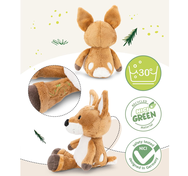 🧸🐻 NICI 62269 Rehbock René Roebuc 25cm Kuscheltier ab 10,40€ (statt 21€) 🧸🐻 NICI 62269 Rehbock René Roebuc 25cm Kuscheltier ab 10,40€ (statt 21€)