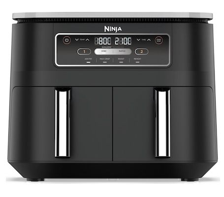 🍟 Ninja Foodi Dual Zone AF200EU Heißluftfritteuse für 99,99€ (statt 149€)