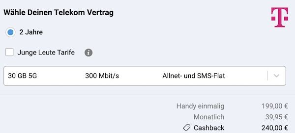 đ± Samsung Galaxy S26 Ultra fĂŒr 199⏠+ Telekom Allnet 30GB fĂŒr 39,95⏠+ 240⏠Bonus đ± Samsung Galaxy S26 Ultra fĂŒr 199⏠+ Telekom Allnet 30GB fĂŒr 39,95⏠+ 240⏠Bonus
