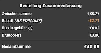 đđTOP! 50⏠Lieferando Geschenkkarte fĂŒr 40⏠(Gutschein per Mail) đđTOP! 50⏠Lieferando Geschenkkarte fĂŒr 40⏠(Gutschein per Mail)
