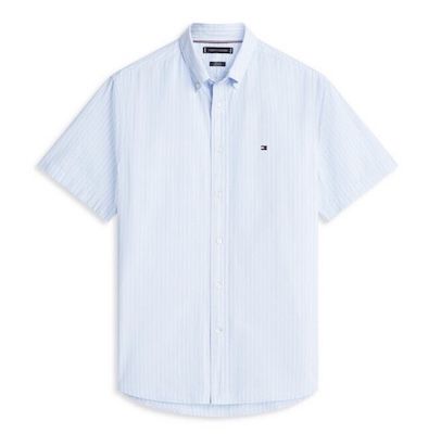 🔥 Schnell? 👕 Tommy Hilfiger Flex Poplin Regular Fit Kurzarmhemd für 34€ (statt 69€)