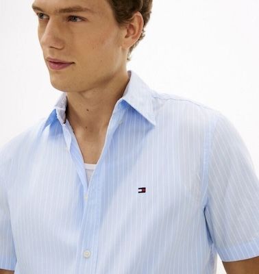 🔥 Schnell? 👕 Tommy Hilfiger Flex Poplin Regular Fit Kurzarmhemd für 34€ (statt 69€)