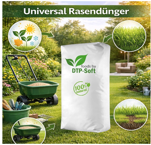 🚜 DTP-Soft Rasendünger Eco 25kg für 24,99€ (statt 35€) Kilo Preis nur 0,99€! 🚜 DTP Soft Rasendünger Eco 25kg für 24,99€ (statt 35€) Kilo Preis nur 0,99€!