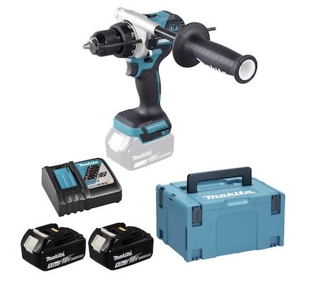 🔧 Makita DHP486RTJ Akku-Schlagbohrschrauber im Makpac für 334,27€ (statt 392€)