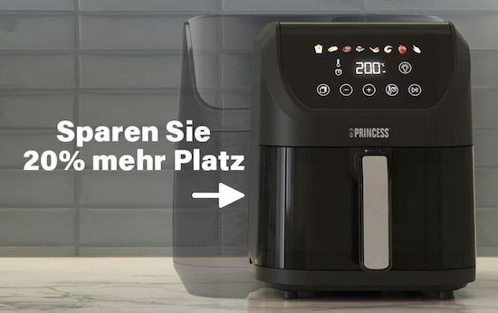 🍟 Princess Airfryer im Slim-Design mit 8 L für 41,34€ (statt 70€) 🍟 Princess Airfryer im Slim Design mit 8 L für 41,34€ (statt 70€)