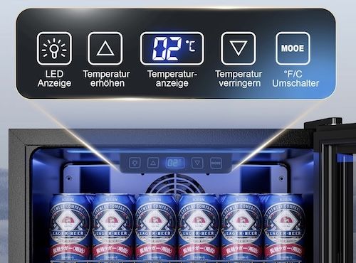 🍺 TRIUMPHKEY Mini-Kühlschrank mit Glastür, 90L für 208,99€ (statt 316€) 🍺 TRIUMPHKEY Mini Kühlschrank mit Glastür, 90L für 208,99€ (statt 316€)