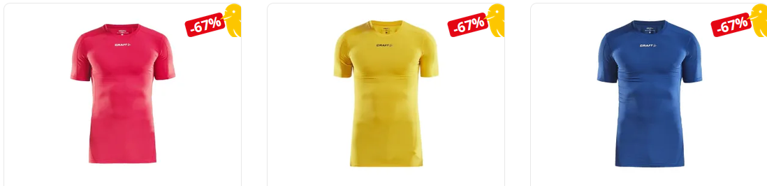 👕 Craft Pro Control Herren Kompressions Shirt für je 20,98€ (statt 29€)