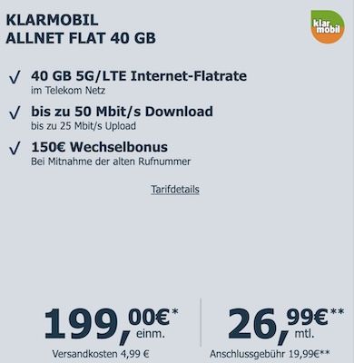 🌱 Segway Navimow i105E für 199€ + Telekom Allnet 40GB für 26,99€ mtl. + 150€ Bonus