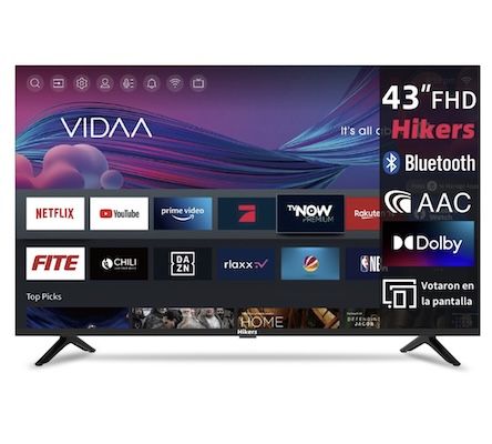 📺 Hikers 43Z1 – 43 Zoll Full HD Fernseher mit Android TV für 159,98€ (statt 210€)