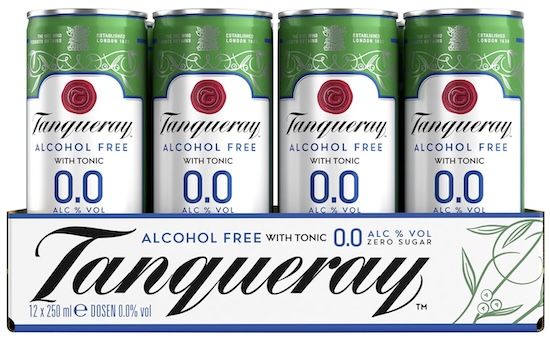 🥤 12x Tanqueray 0.0% & Tonic, alkoholfreies Mixgetränk ab 13,24€ (statt 25€) 🥤 12x Tanqueray 0.0% & Tonic, alkoholfreies Mixgetränk ab 13,24€ (statt 25€)