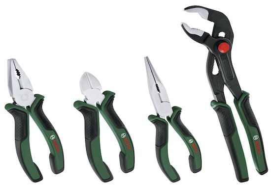 👷 Bosch Zangen Set mit Softgrip, 4 teilig für 32,21€ (statt 41€)