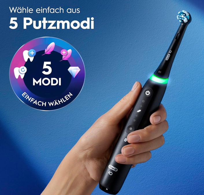 🦷🪥 Oral B iO Series 5 elektrische Zahnbürste mit Zubehör für 99,99€ (statt 119€) Cashback möglich