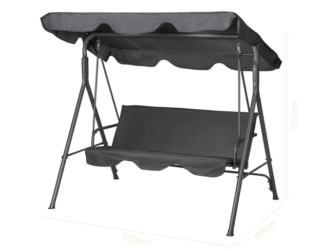 ⛱️ LIVARNO Hollywoodschaukel 2-Sitzer für 78,89€ (statt 99€) ⛱️ LIVARNO Hollywoodschaukel 2 Sitzer für 78,89€ (statt 99€)