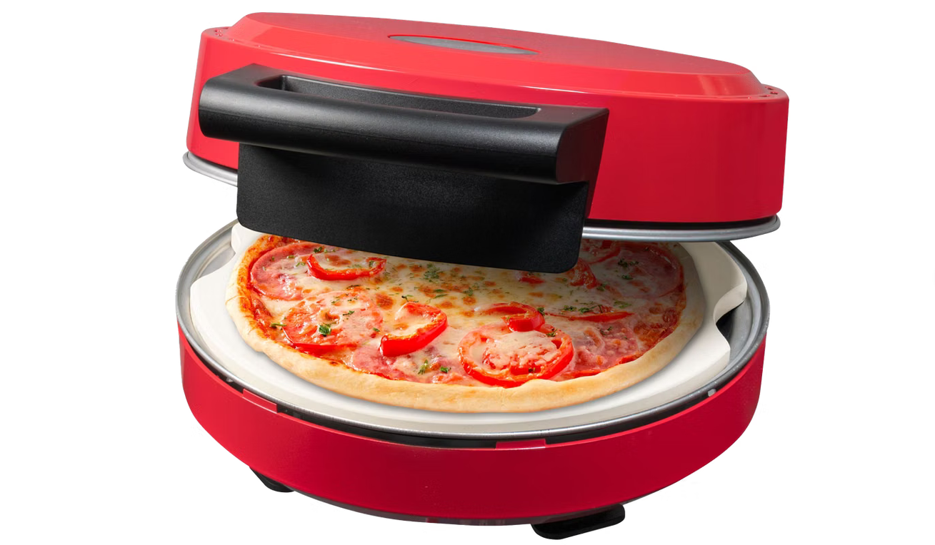🍕 Bestron APZ5 Pizzasteinofen Ø 32 cm 1.500W für 30,90€ (statt 52€)