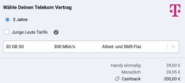 📱 Samsung Galaxy S26 für 39€ + Telekom Allnet 30GB für 39,95€ mtl. + 200€ Bonus 💰 📱 Samsung Galaxy S26 für 39€ + Telekom Allnet 30GB für 39,95€ mtl. + 200€ Bonus 💰