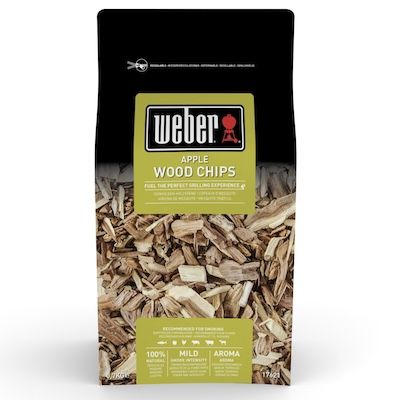 🍎💨 0,7 kg Weber Apfel-Räucherchips mit milder Rauchintensität für 3,99€ (statt 7€)