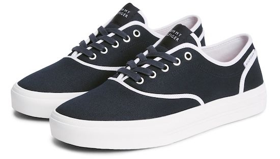👟 Tommy Hilfiger Vulc Cup Long Lace Canvas Sneaker ab 44,20€ (statt 90€)