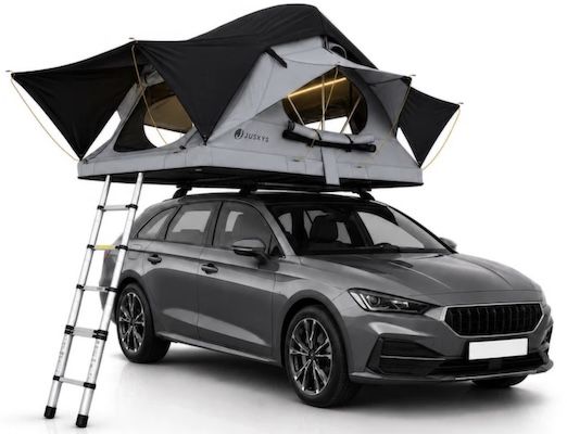 🏕️ Juskys Autodachzelt Lago mit Leiter, 120 x 210cm für 719,99€ (statt 900€) 🏕️ Juskys Autodachzelt Lago mit Leiter, 120 x 210cm für 719,99€ (statt 900€)